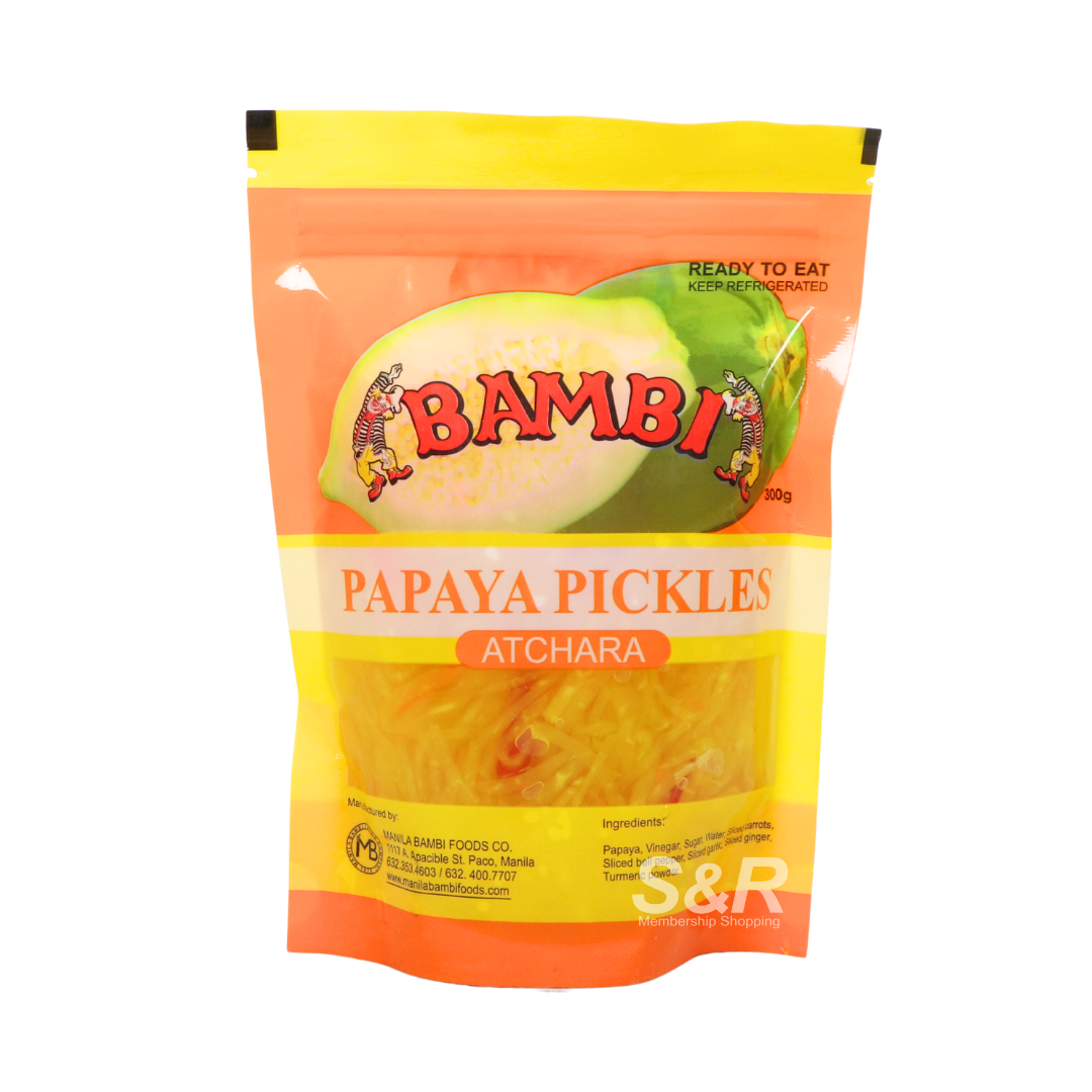 Bambi Pickled Papaya (Atchara) 300g